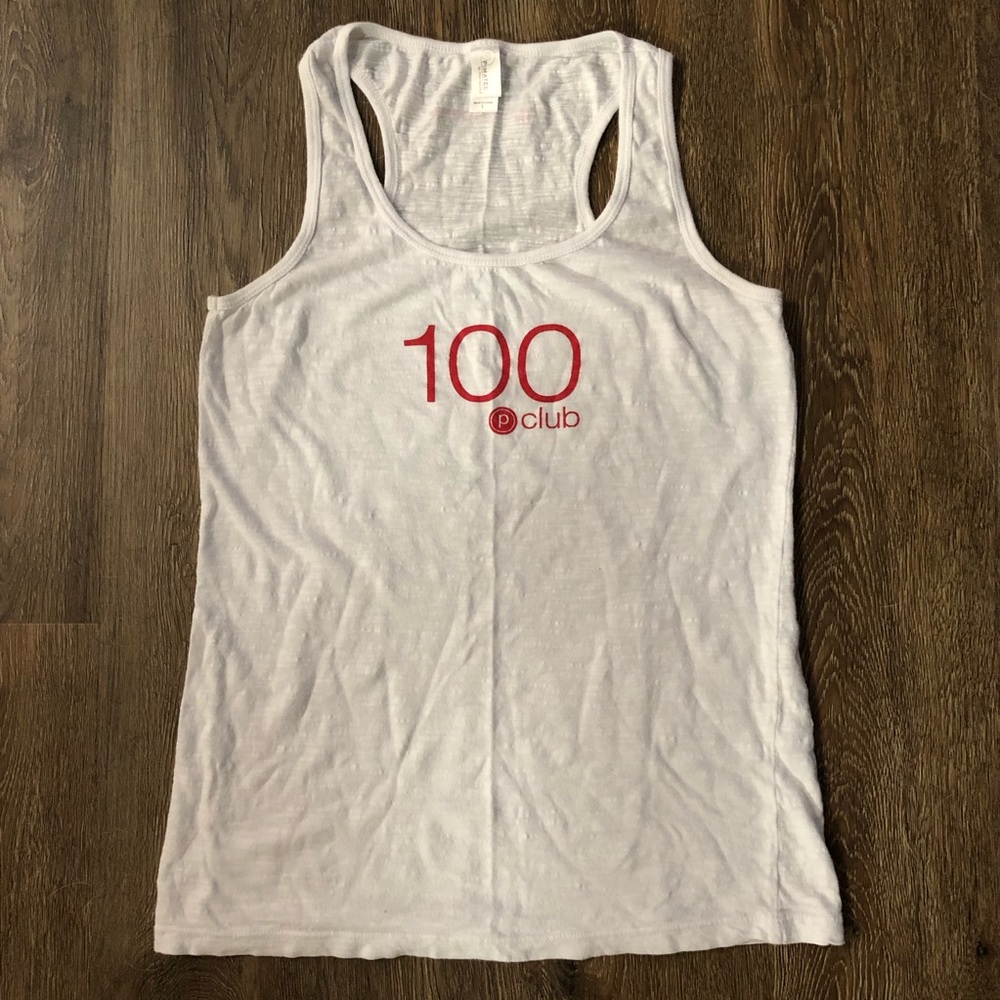 Original Pure Barre 100 Club Racerback Tank